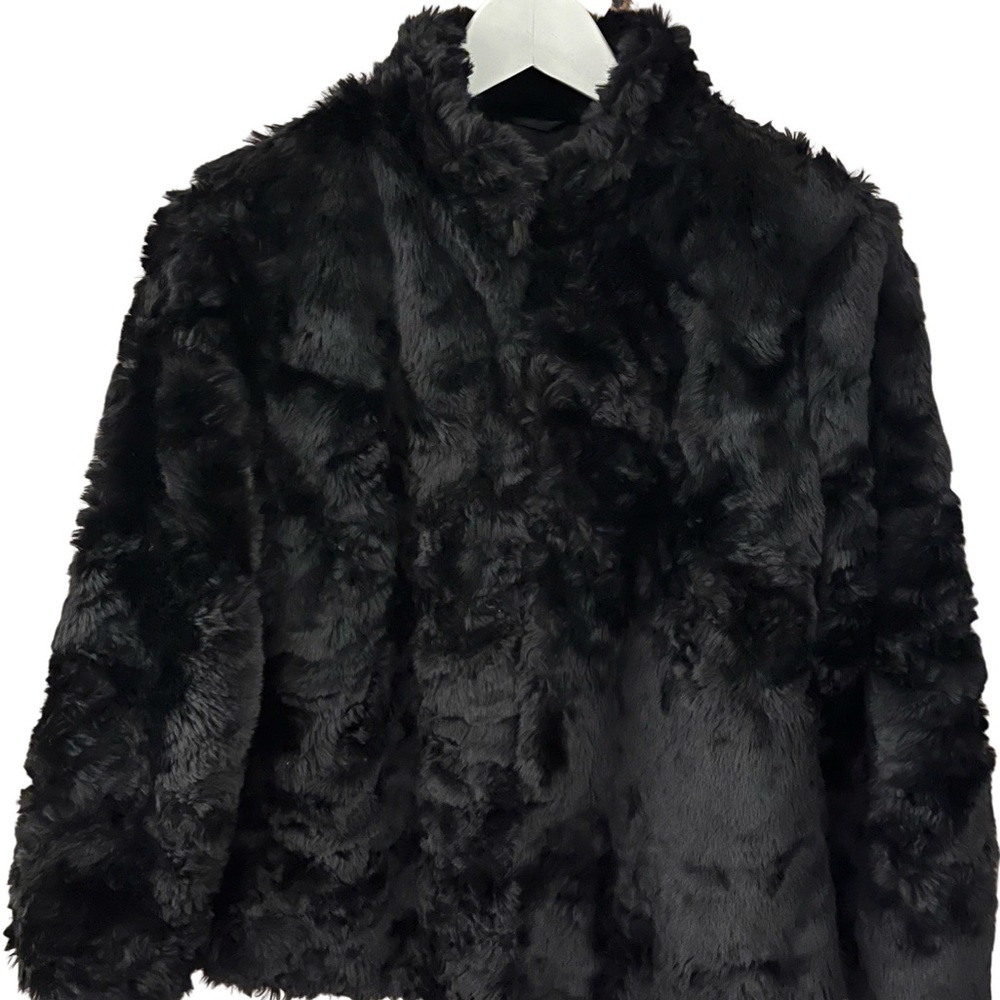 NWT Women’s Crop Faux Fur Seven For All Mankind Jacket